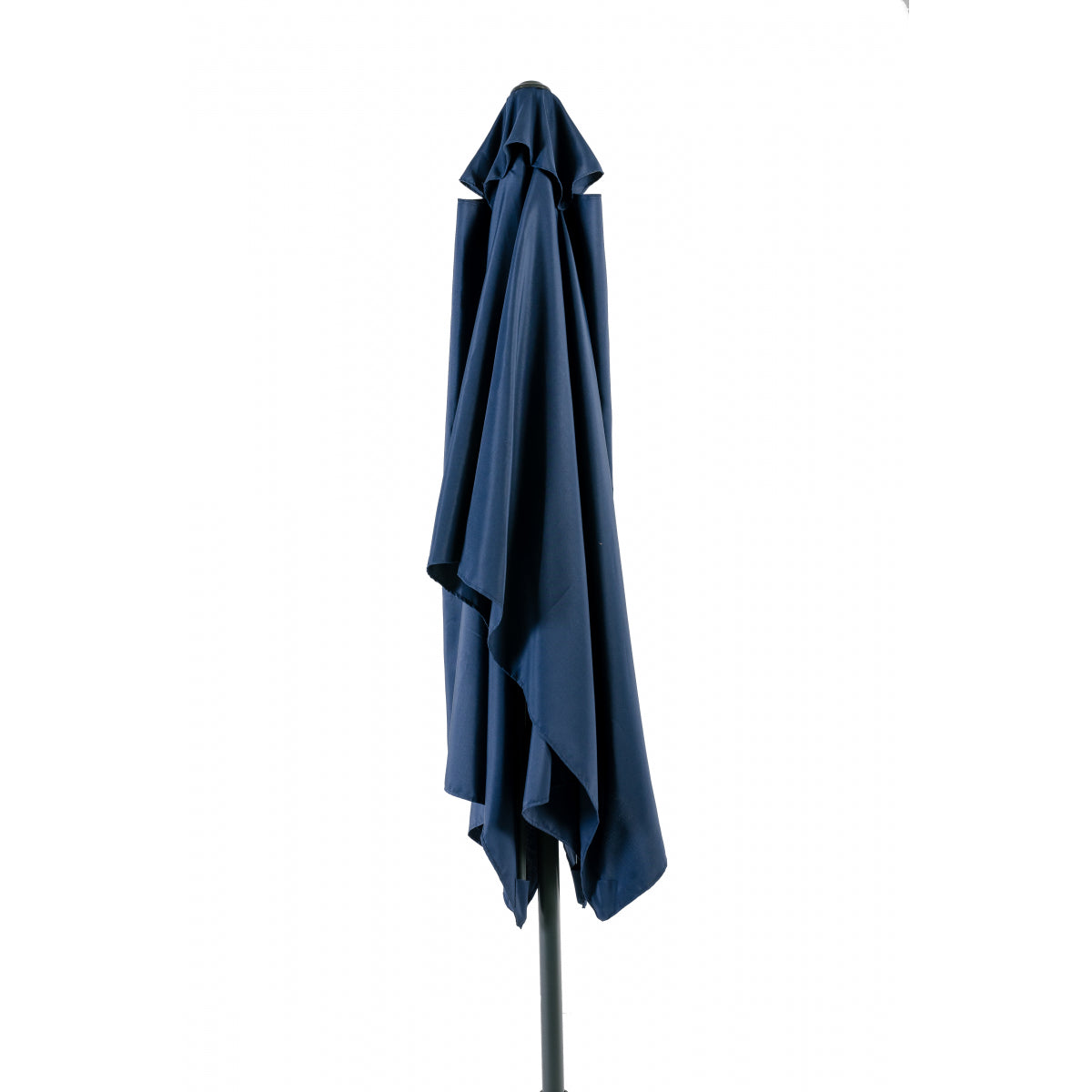 Sombrilla Rectangular 2x3m De Aluminio Y Poliéster Azul Con Manivela Basculante - Sombrilla Recto - Mobiliario De Jardín_4