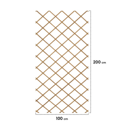 Celosia De Madera Extensible Trelliwood 1x2 M Nortene_4