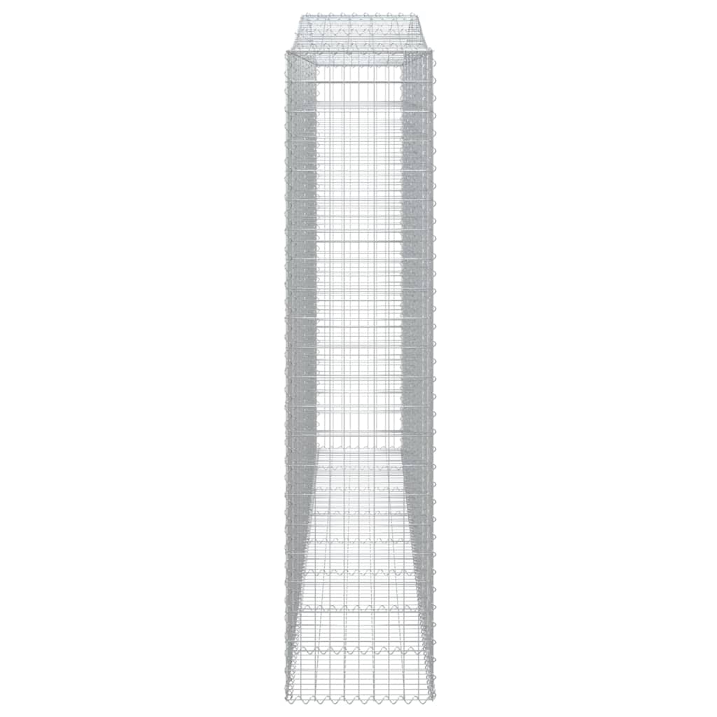 Cestas De Gaviones 8 Uds Forma De Arco Hierro 400x50x220/240 Cm_4