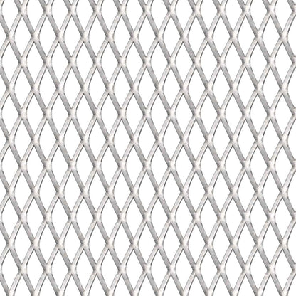 Valla Alambrada De Jardín Acero Inoxidable 100x85 Cm 45x20x4 Mm / Vetonek_2