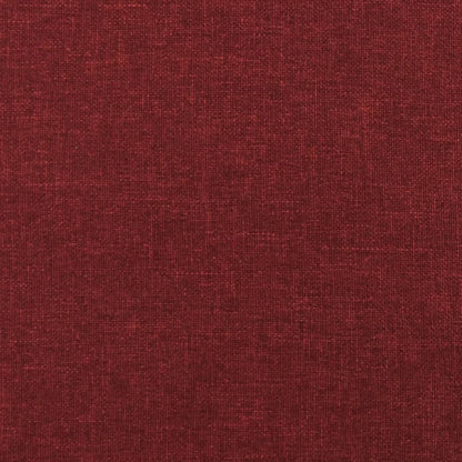 Vidaxl Cojines Decorativos 2 Uds Tela Rojo Tinto 40x40 Cm_5