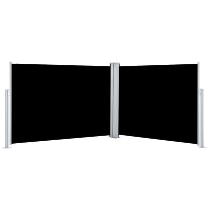 Vidaxl Toldo Lateral Retráctil Negro 120x1000 Cm_0