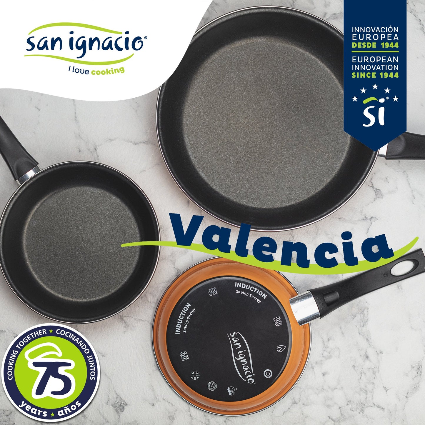 Sarten 26cm Acero Valencia