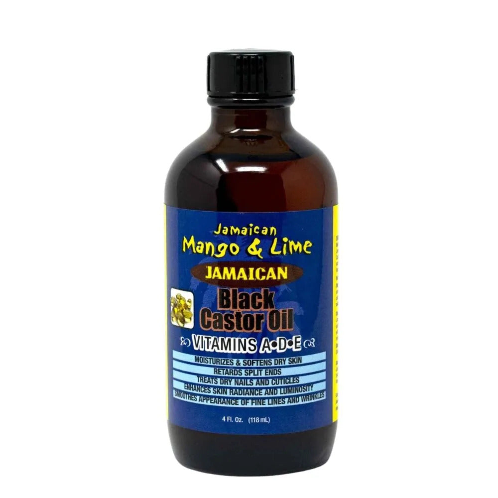 Aceite Black Castor Oil Argan Vitaminas A, D, E Jamaican M&l 118ml_0