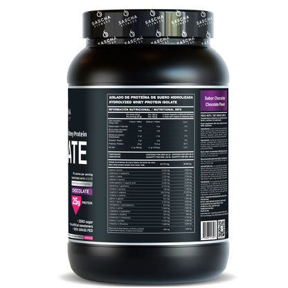 Proteína Whey Sabor Chocolate - Sascha Fitness España