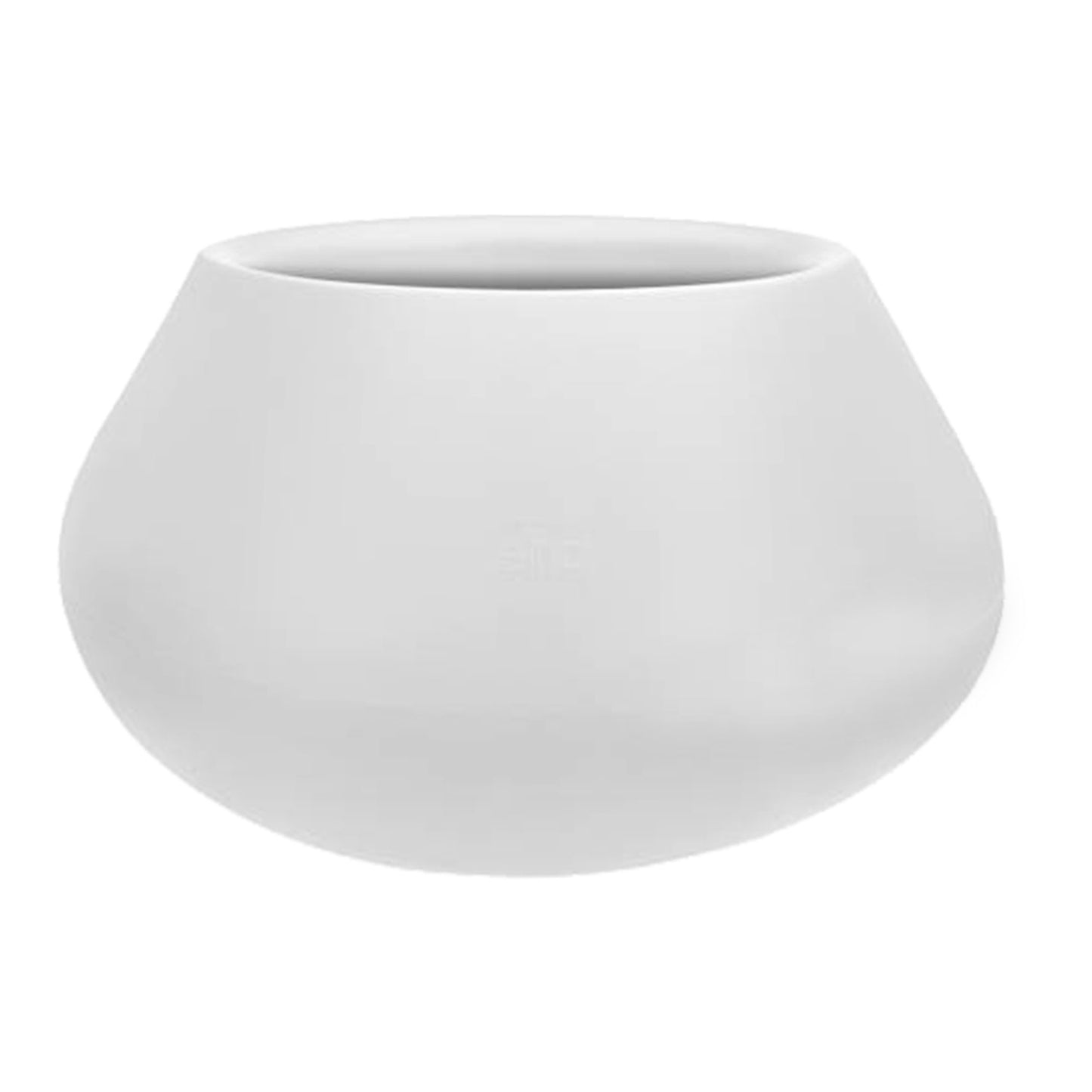 Macetero De Polietileno Por Rotomoldeo Blanco - 52 X 30cm._0