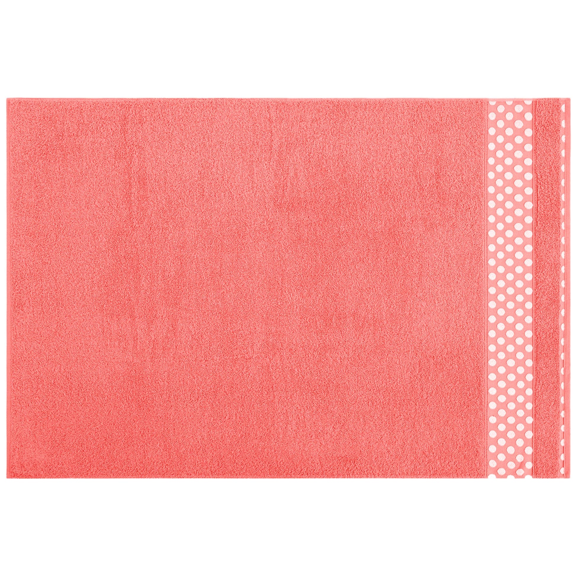 Juego De 3 Toallas De Baño De Algodón De Rizo 450 Gr/m2, De 50x30; 100x50; 150x100 Cm, Color Coral_5