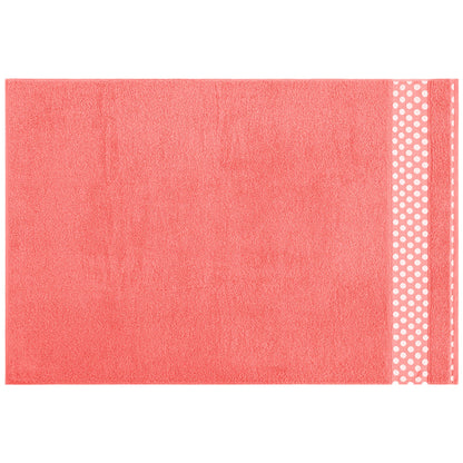 Juego De 3 Toallas De Baño De Algodón De Rizo 450 Gr/m2, De 50x30; 100x50; 150x100 Cm, Color Coral_5