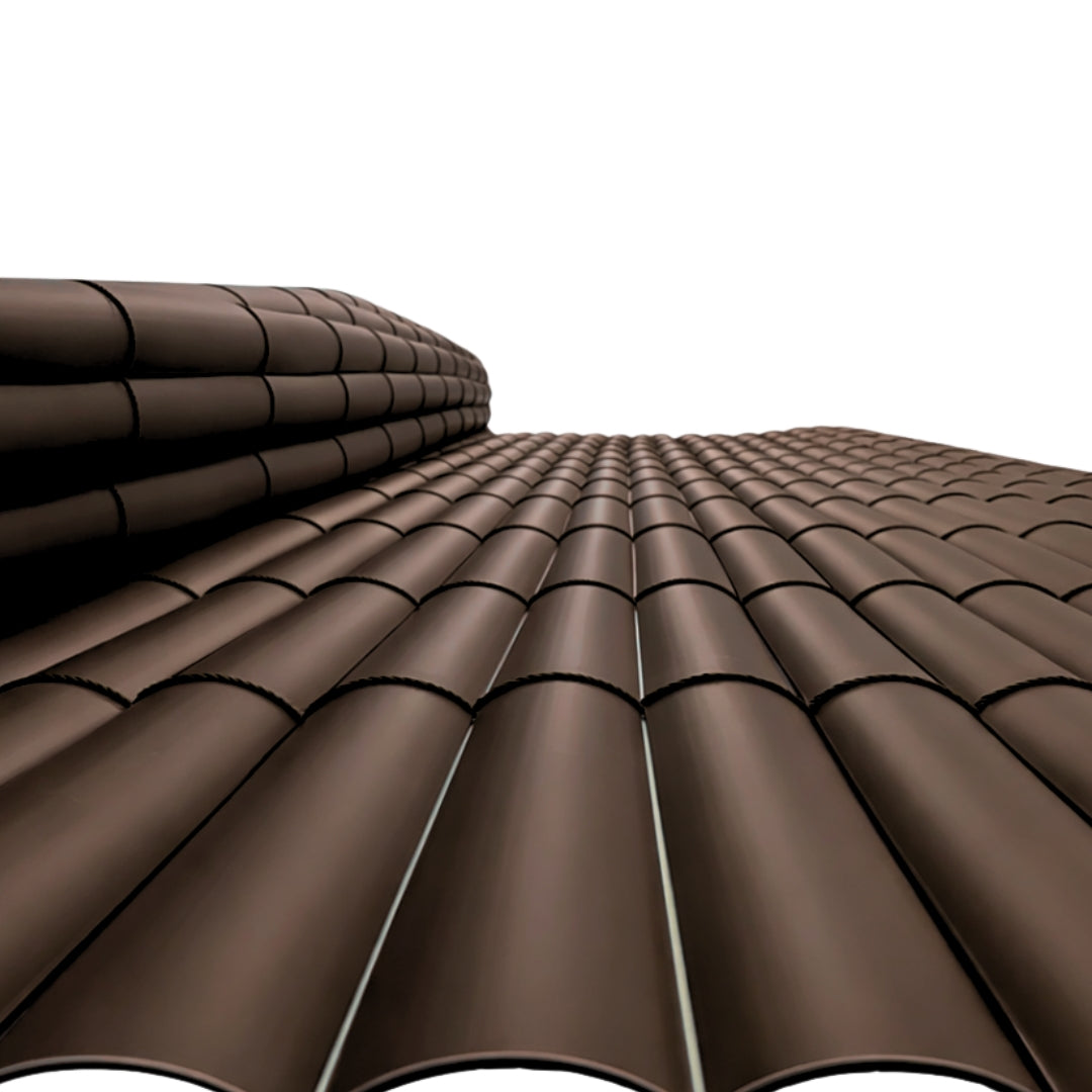 Cañizo Pvc Plasticane 1x3 M Marrón Nortene_2