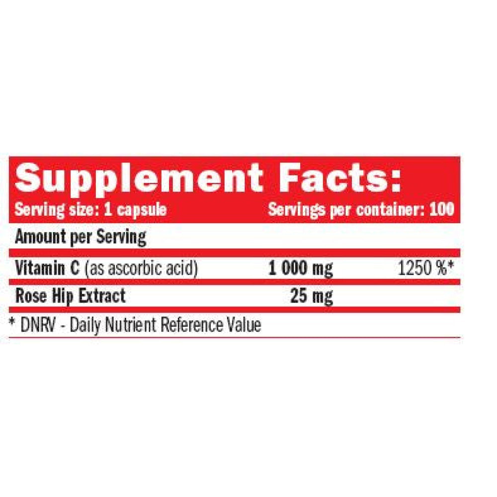 Vitamin C 1000 100 Caps