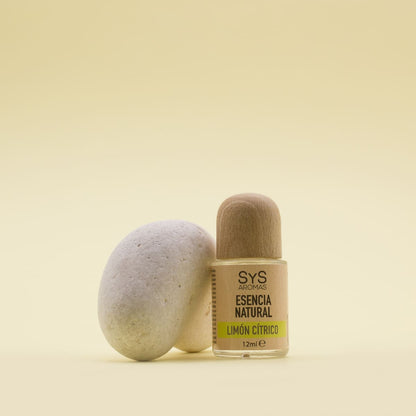 Esencia Natural Limón Cítrico SYS Aromas 12 ml | Aroma Cítrico y Fresco | Para Quemadores y Humidificadores_1