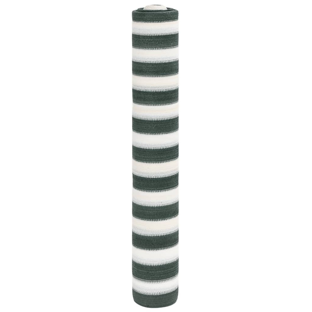 Vidaxl Red De Privacidad Hdpe Verde Y Blanco 2x25 M 150 G/m²_0