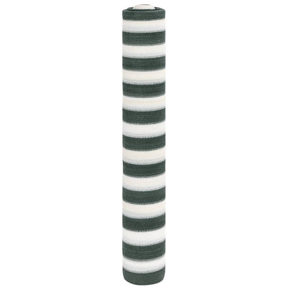 Vidaxl Red De Privacidad Hdpe Verde Y Blanco 2x25 M 150 G/m²_0