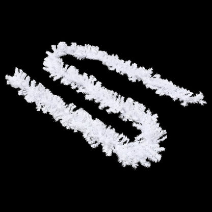 Vidaxl Guirnaldas De Navidad 4 Unidades Pvc Blanco 270 Cm_3