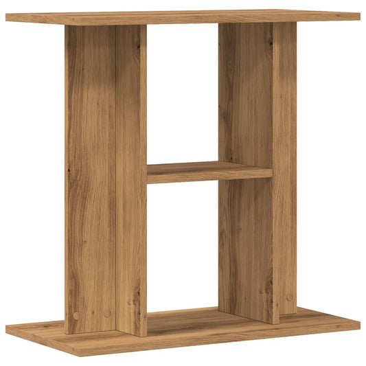 Vidaxl Soporte De Acuario Madera Ingeniería Roble Artisan 60x30x60 Cm_0