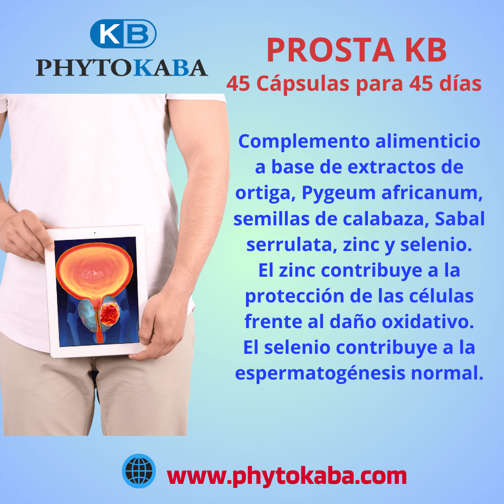 Prosta Kb 45 Cápsulas A Base De Pygeum Africano