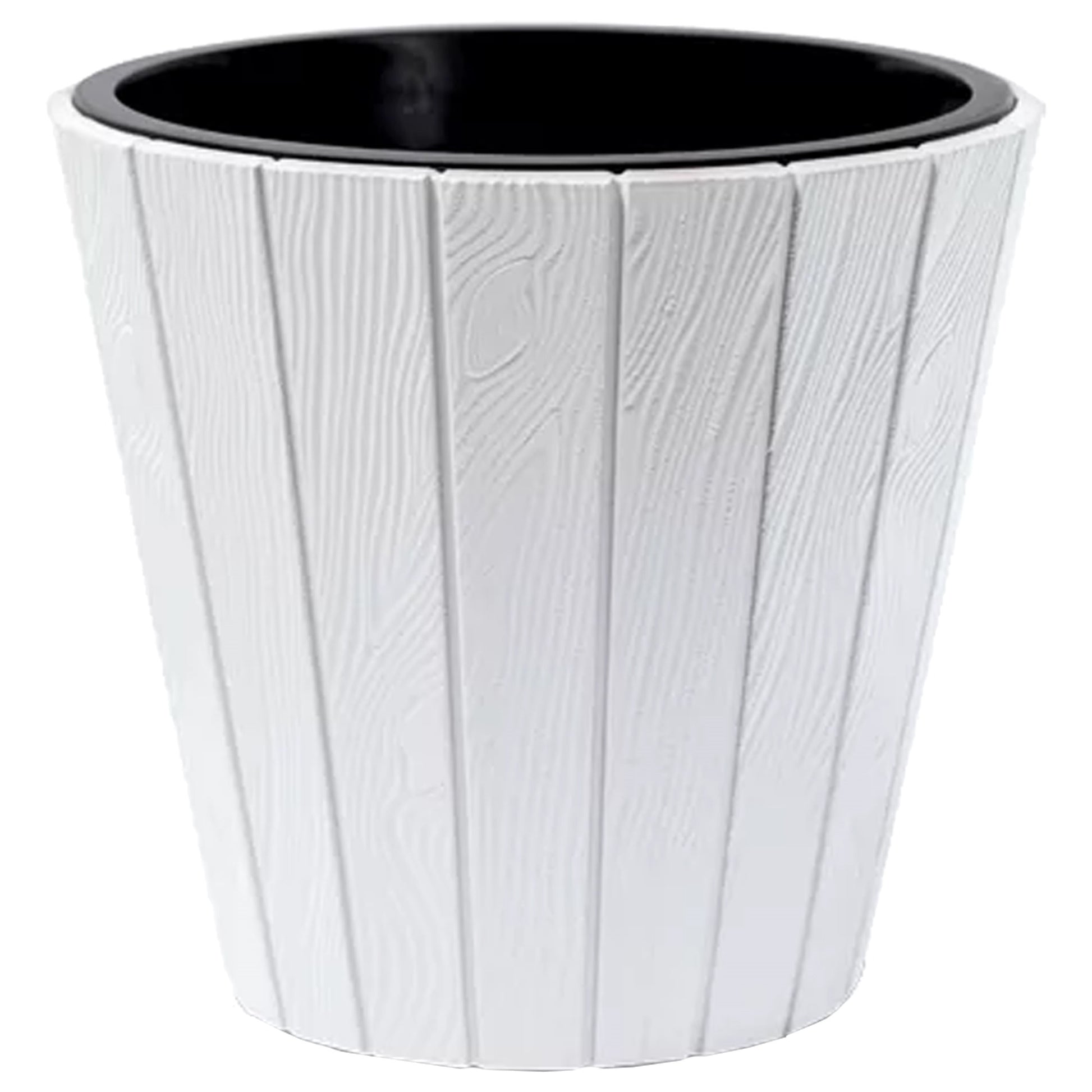 Maceta Woode 54l., Dimensiones (mm) 488x488x457, Color Blanco_0