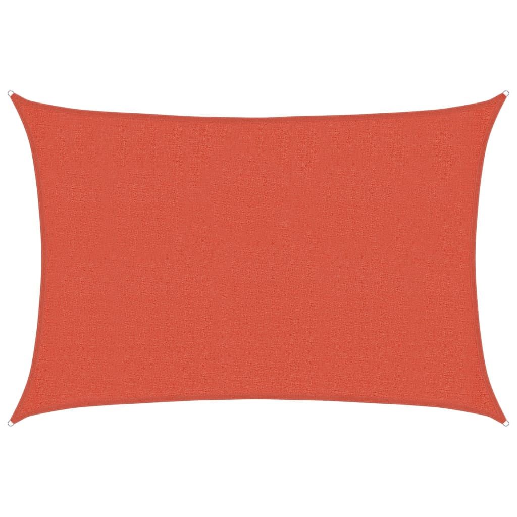 Vidaxl Toldo De Vela Hdpe Terracota 160 G/m² 2,5x4 M_0