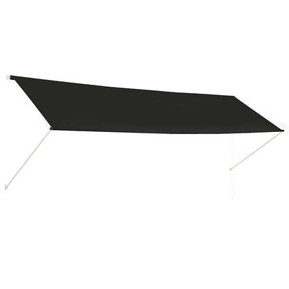 Toldo Retráctil 400x150 Cm Gris Antracita_0