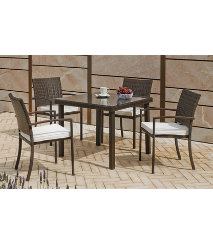 Pack De 2 Sillones Huitex Bahia Apilables Con Cojines. 88 Cm(alto) 55 Cm(ancho)60 Cm(fondo_3