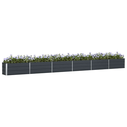 Jardinera Antracita 580 X 50 X 45 Cm Acero Galvanizado_2
