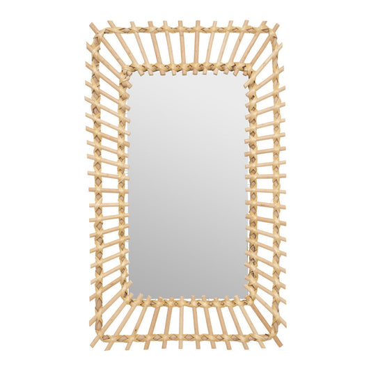 Espejo Rectangular Léoni En Ratán 35x2x58_0