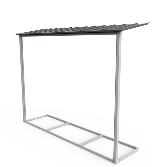 Extensión Lateral De Casetas De Jardín Duramax Alpine 10×8 Antracita_0