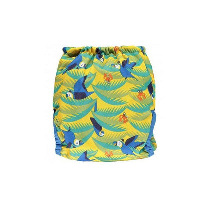 Pañal de Tela de Bambú Loro Corchetes Close Pop-In