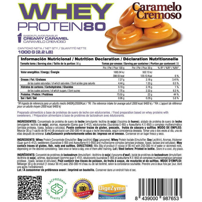 Whey Protein80 - 1kg - Caramelo Cremoso - Aumenta La Masa Muscular - Masmusculo_4