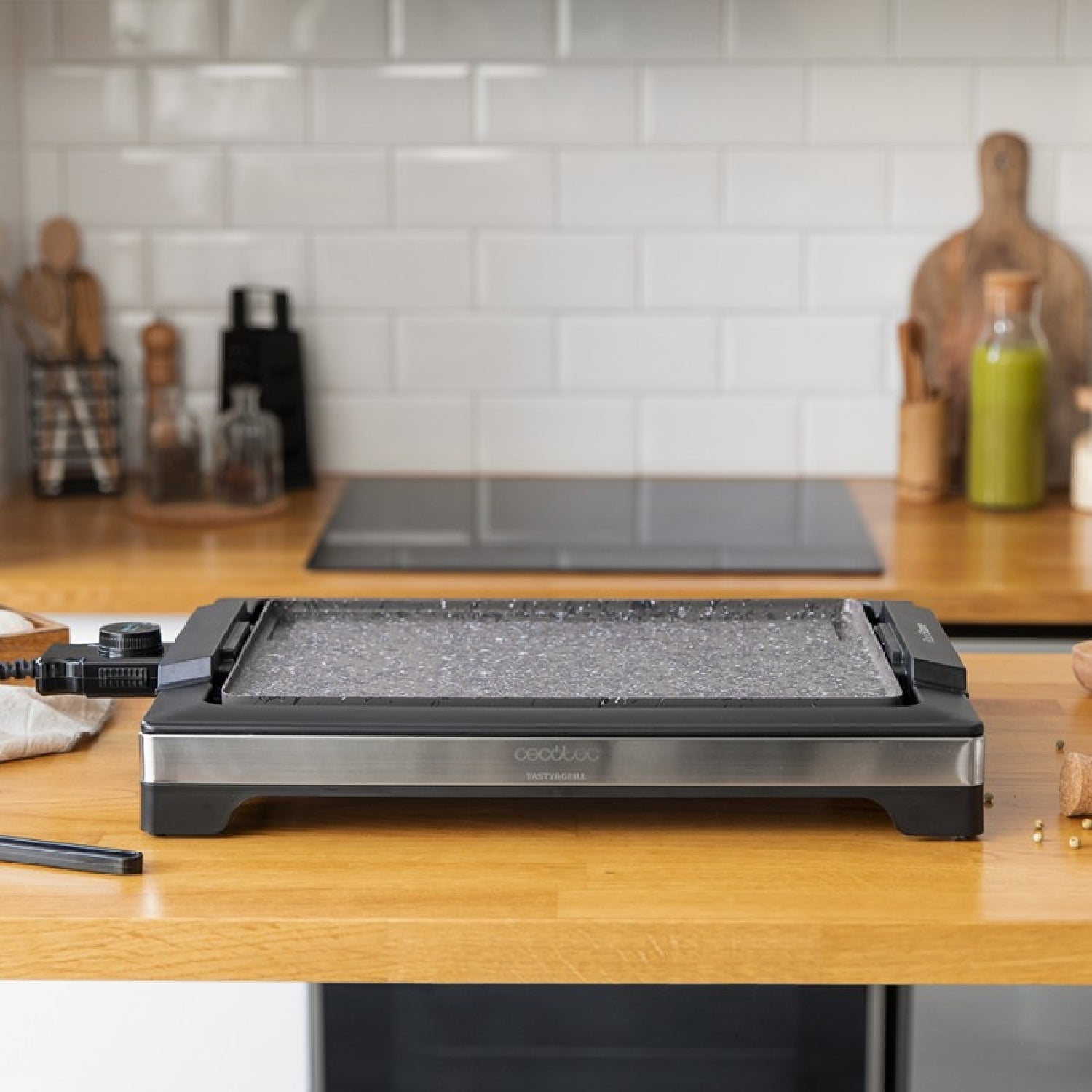 Cecotec Plancha Eléctrica Plancha De Cocina Tasty&grill 2000 Inoxstone_1
