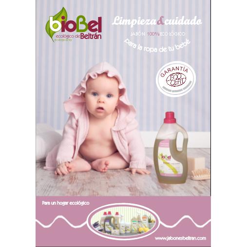 Jabón ropa de bebés y pieles sensibles Biobel 1,5 L