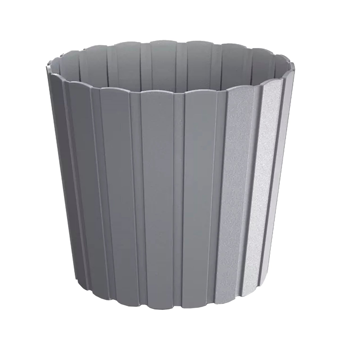 Maceta Boardee Basic 3,9l., Dimensiones (mm) 199x199x179, Color Gris Piedra_0