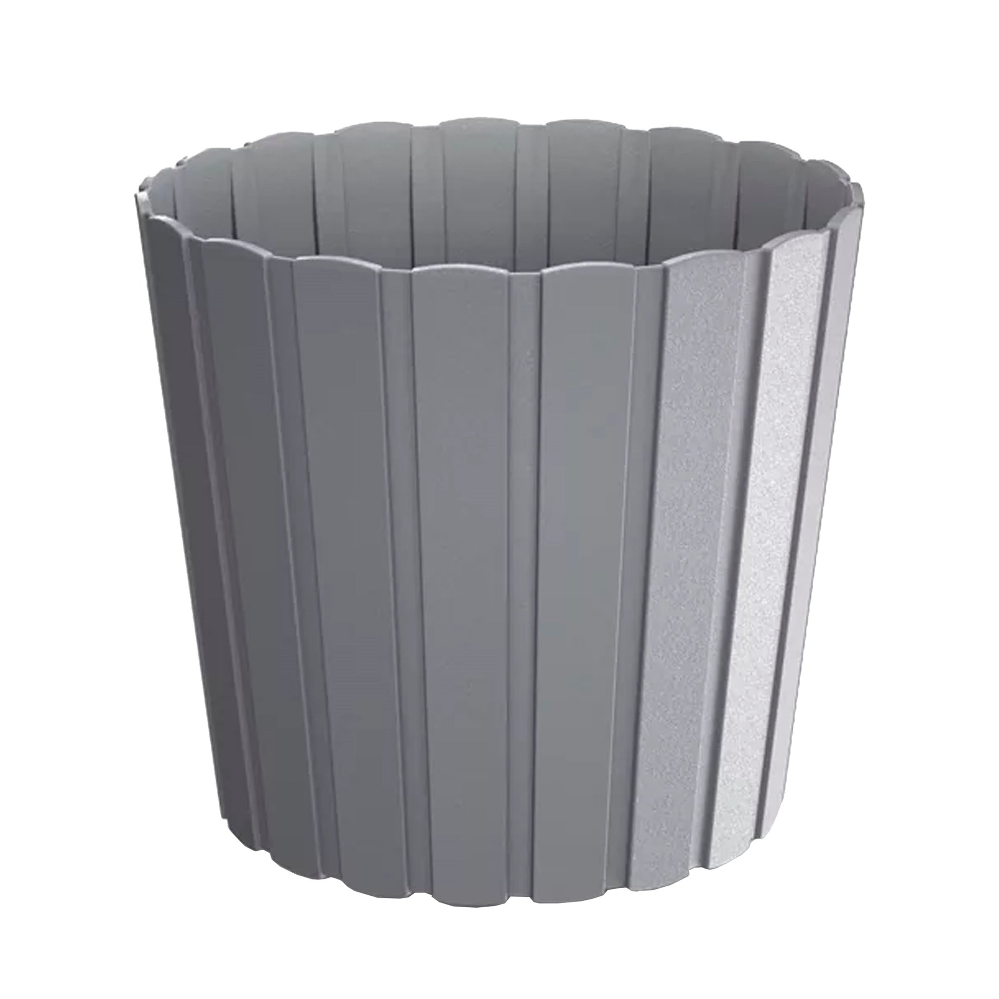 Maceta Boardee Basic 3,9l., Dimensiones (mm) 199x199x179, Color Gris Piedra_0