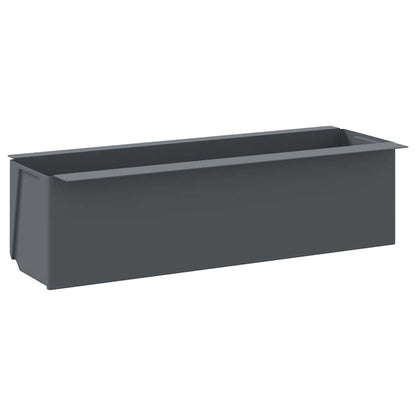 Jardineras Para Europalés 12 Uds Pp Gris 36x13,5x9,5 Cm_2