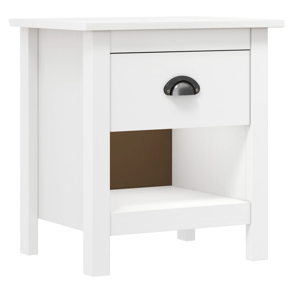 Mesitas De Noche 2 Uds Hill Madera Maciza De Pino 46x35x49,5 Cm_0
