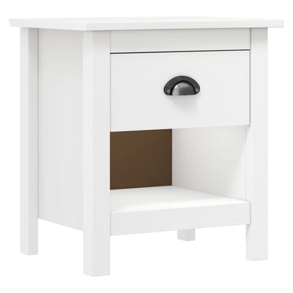Mesitas De Noche 2 Uds Hill Madera Maciza De Pino 46x35x49,5 Cm_0