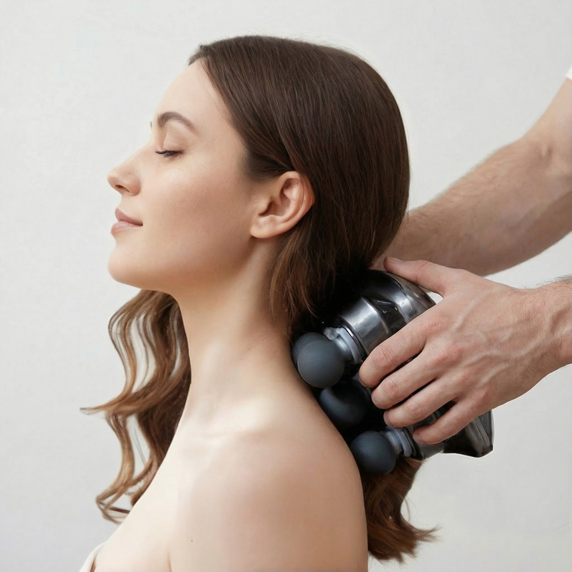 Cofre Belleza –mascarilla Led Facial, Shiatsu Calefactable, Pistola De Masaje Y Colchoneta_4
