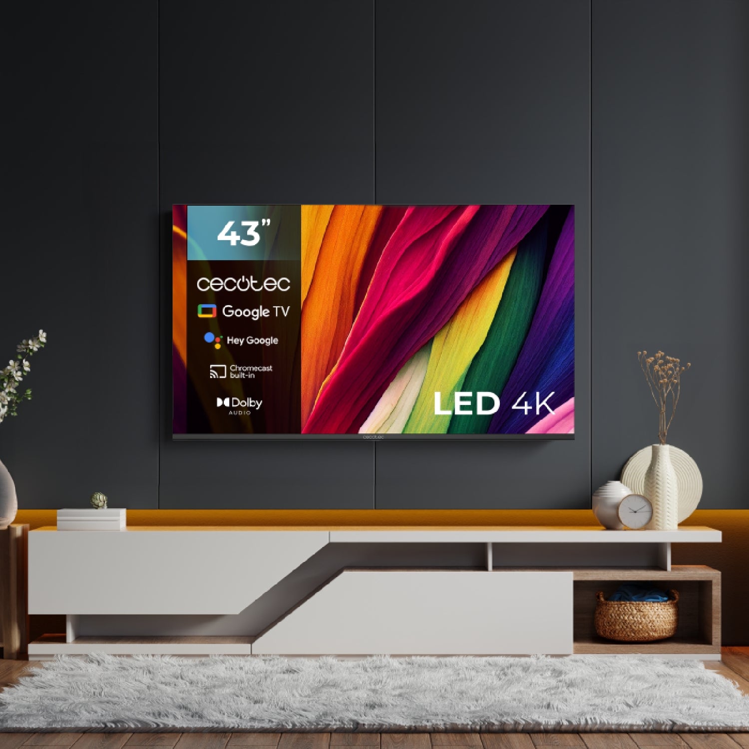 Cecotec Televisor Led A4 Series Alu40043s_1