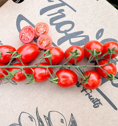 Caja De Tomates Cherry En Rama Tropitop Caja De 2kg_4