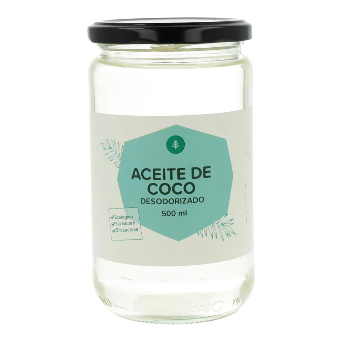 Pack 6x Aceite de coco desodorizado ECO Planeta Huerto 500 ml