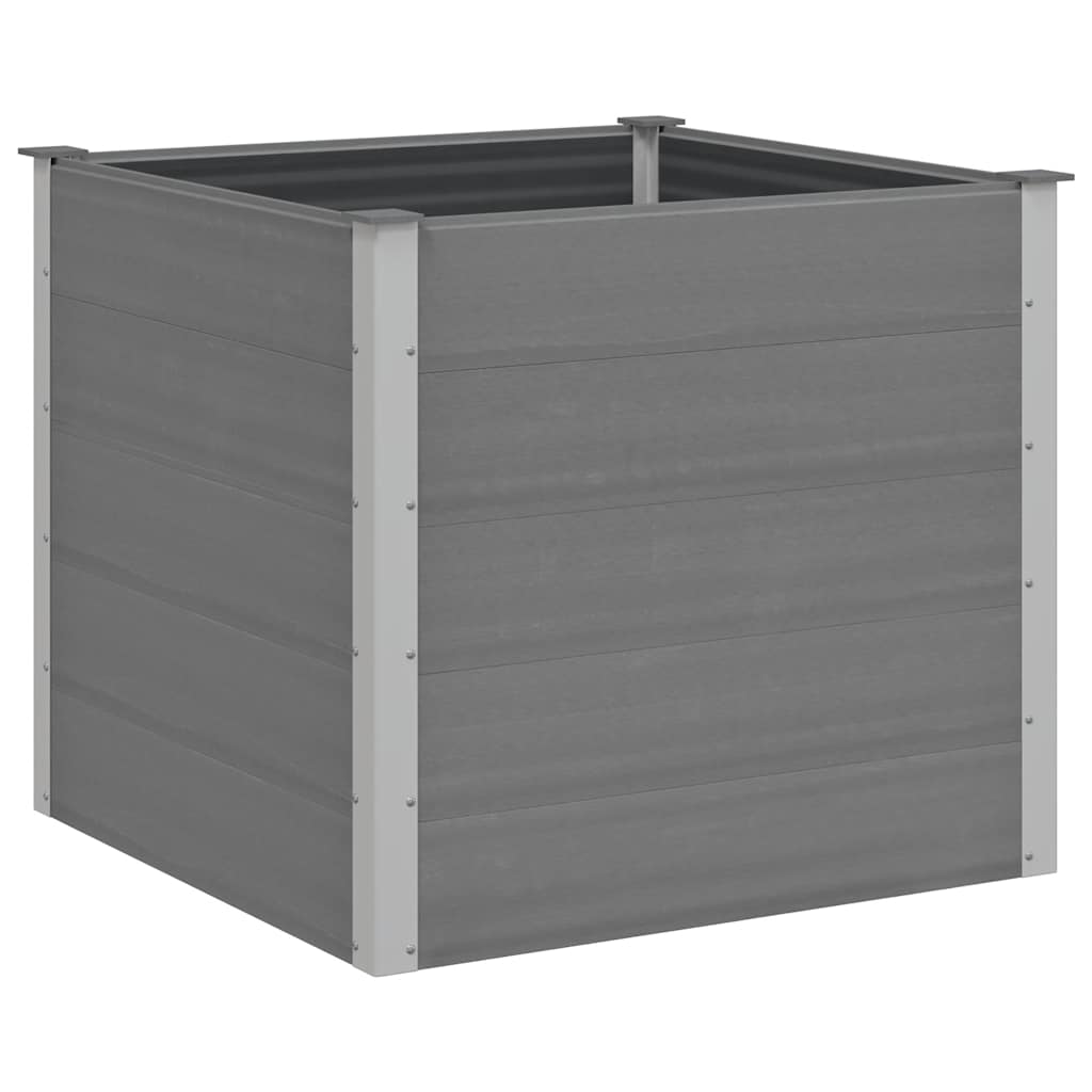 Arriate De Wpc Gris 100x100x91 Cm_0