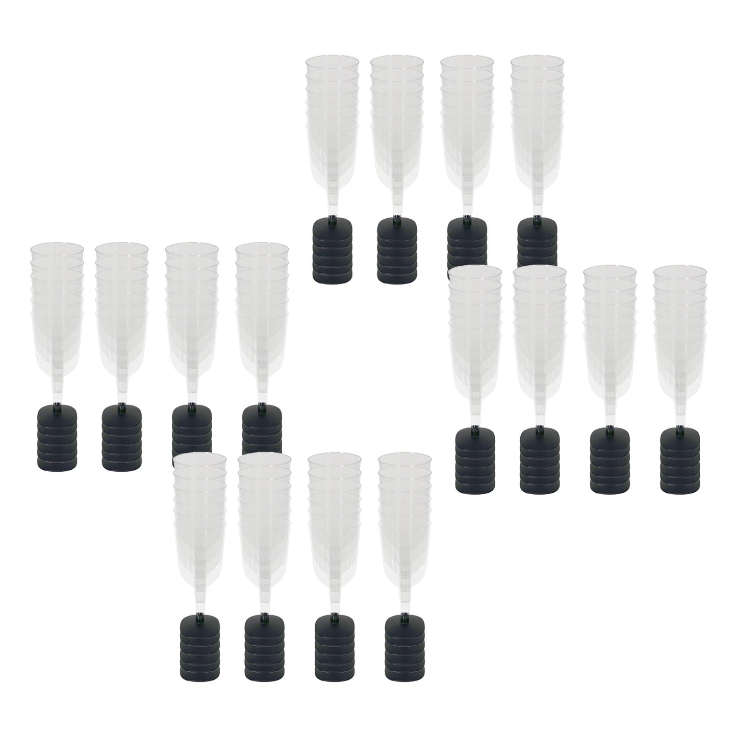 Pack De 96 Copas Vino Reutilizable 200ml_0