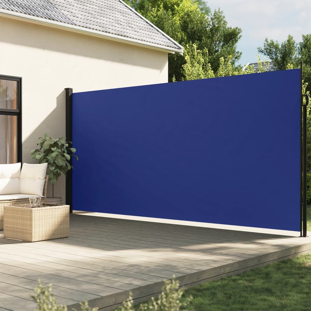 Vidaxl Toldo Lateral Retráctil Azul 220x300 Cm_1