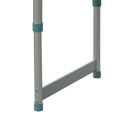 Outsunny Mesa Plegable Como Una Maleta Para Playa Camping 60x45x64cm Aluminio_4