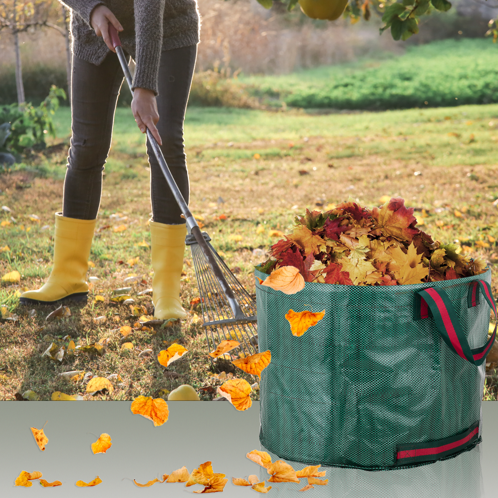 Bolsas De Limpieza Para Jardín 500l 80 X 100 Cm 2 Unidades_2
