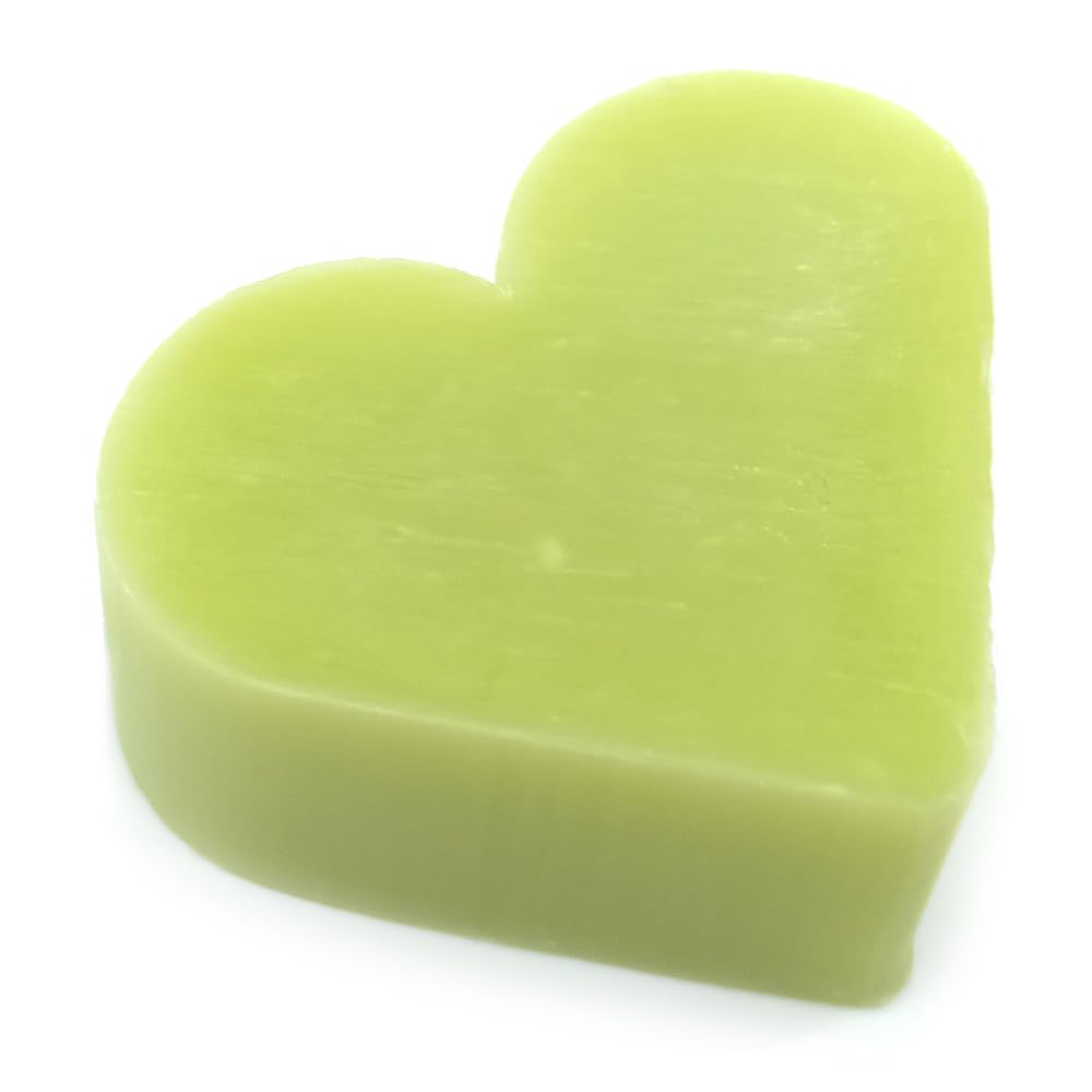 80 Jabones Aromáticos Con Forma De Corazón - Detalle Para Invitados De Eventos - Jabón Glicerina Con Aroma A Té Verde_1