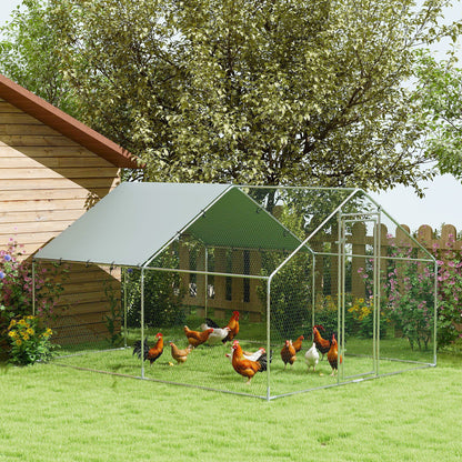 Pawhut Gallinero Para Exterior Grande 3x3_1