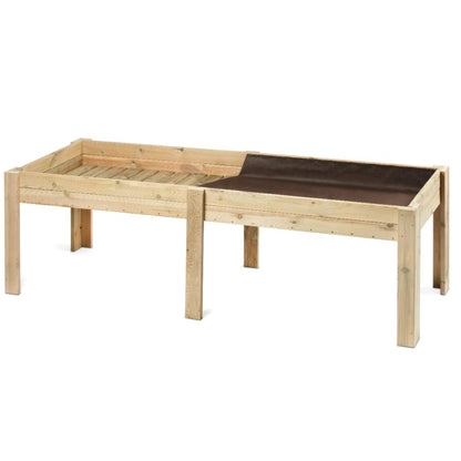 Huerto urbano de madera Maderland