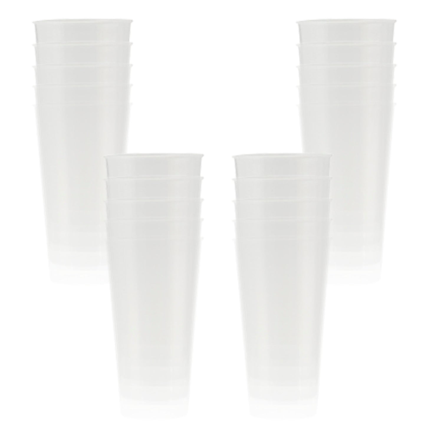 Pack De 20 Vasos Reutilizable 400cc