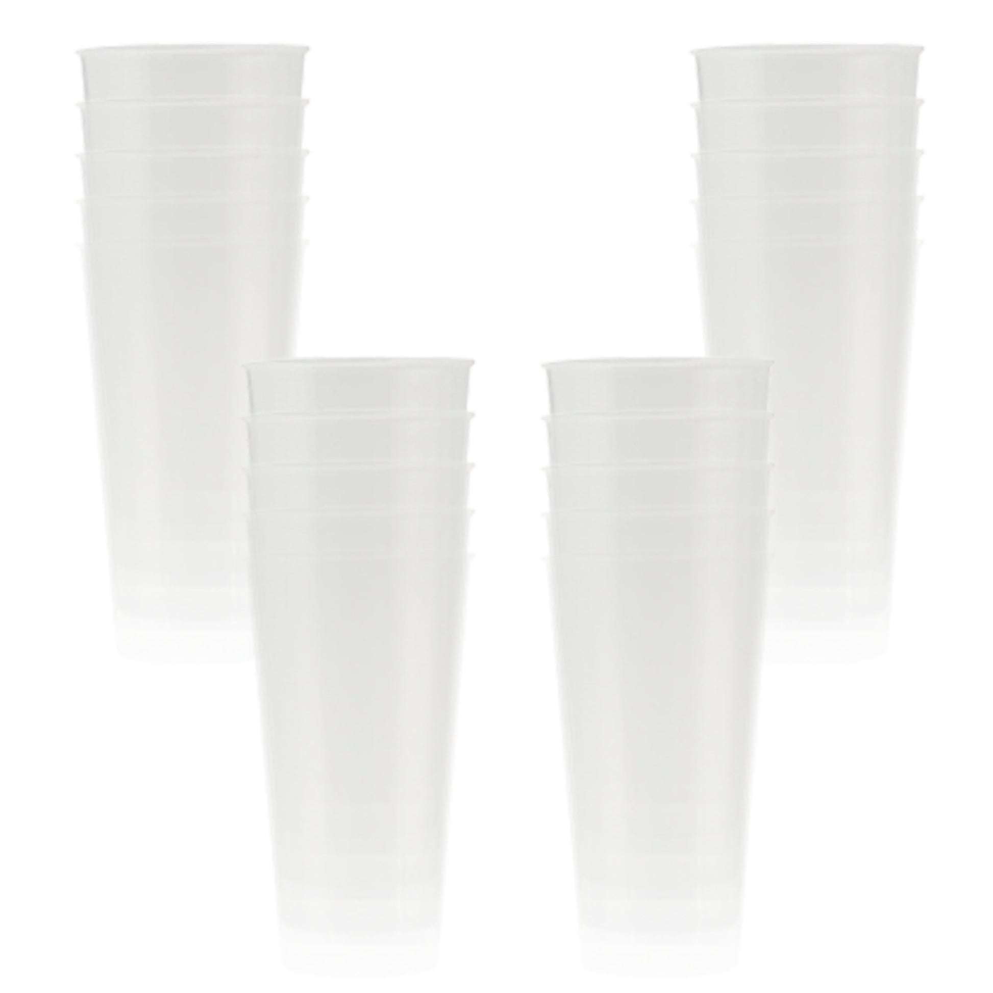 Pack De 20 Vasos Reutilizable 400cc
